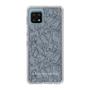 Slim Protection Case［ LAGUNAMOON - FlowerPattern - Dark blue ］