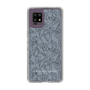 Slim Protection Case［ LAGUNAMOON - FlowerPattern - Dark blue ］