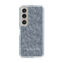 Slim Protection Case［ LAGUNAMOON - FlowerPattern - Dark blue ］