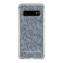 Slim Protection Case［ LAGUNAMOON - FlowerPattern - Dark blue ］