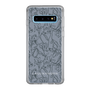 Slim Protection Case［ LAGUNAMOON - FlowerPattern - Dark blue ］
