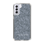 Slim Protection Case［ LAGUNAMOON - FlowerPattern - Dark blue ］