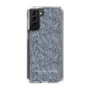 Slim Protection Case［ LAGUNAMOON - FlowerPattern - Dark blue ］