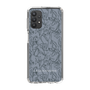 Slim Protection Case［ LAGUNAMOON - FlowerPattern - Dark blue ］