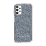 Slim Protection Case［ LAGUNAMOON - FlowerPattern - Dark blue ］