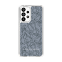 Slim Protection Case［ LAGUNAMOON - FlowerPattern - Dark blue ］