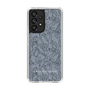 Slim Protection Case［ LAGUNAMOON - FlowerPattern - Dark blue ］
