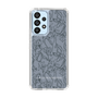Slim Protection Case［ LAGUNAMOON - FlowerPattern - Dark blue ］