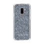 Slim Protection Case［ LAGUNAMOON - FlowerPattern - Dark blue ］