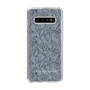 Slim Protection Case［ LAGUNAMOON - FlowerPattern - Dark blue ］