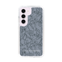 Slim Protection Case［ LAGUNAMOON - FlowerPattern - Dark blue ］