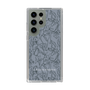 Slim Protection Case［ LAGUNAMOON - FlowerPattern - Dark blue ］