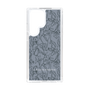Slim Protection Case［ LAGUNAMOON - FlowerPattern - Dark blue ］