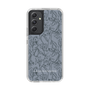 Slim Protection Case［ LAGUNAMOON - FlowerPattern - Dark blue ］