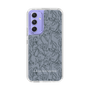 Slim Protection Case［ LAGUNAMOON - FlowerPattern - Dark blue ］