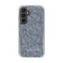 Slim Protection Case［ LAGUNAMOON - FlowerPattern - Dark blue ］