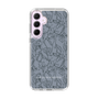 Slim Protection Case［ LAGUNAMOON - FlowerPattern - Dark blue ］