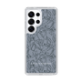 Slim Protection Case［ LAGUNAMOON - FlowerPattern - Dark blue ］