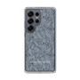 Slim Protection Case［ LAGUNAMOON - FlowerPattern - Dark blue ］