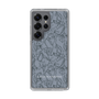 Slim Protection Case［ LAGUNAMOON - FlowerPattern - Dark blue ］