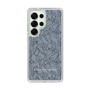 Slim Protection Case［ LAGUNAMOON - FlowerPattern - Dark blue ］
