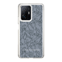 Slim Protection Case［ LAGUNAMOON - FlowerPattern - Dark blue ］