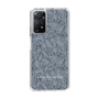 Slim Protection Case［ LAGUNAMOON - FlowerPattern - Dark blue ］