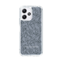 Slim Protection Case［ LAGUNAMOON - FlowerPattern - Dark blue ］