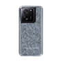 Slim Protection Case［ LAGUNAMOON - FlowerPattern - Dark blue ］