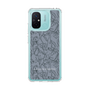 Slim Protection Case［ LAGUNAMOON - FlowerPattern - Dark blue ］