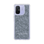 Slim Protection Case［ LAGUNAMOON - FlowerPattern - Dark blue ］