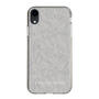 Slim Protection Case［ LAGUNAMOON - FlowerPattern - Grey ］