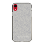 Slim Protection Case［ LAGUNAMOON - FlowerPattern - Grey ］