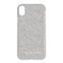 Slim Protection Case［ LAGUNAMOON - FlowerPattern - Grey ］