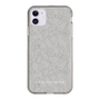 Slim Protection Case［ LAGUNAMOON - FlowerPattern - Grey ］