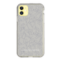Slim Protection Case［ LAGUNAMOON - FlowerPattern - Grey ］