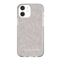 Slim Protection Case［ LAGUNAMOON - FlowerPattern - Grey ］
