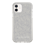 Slim Protection Case［ LAGUNAMOON - FlowerPattern - Grey ］