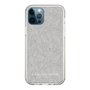 Slim Protection Case［ LAGUNAMOON - FlowerPattern - Grey ］