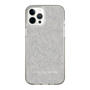 Slim Protection Case［ LAGUNAMOON - FlowerPattern - Grey ］