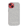 Slim Protection Case［ LAGUNAMOON - FlowerPattern - Grey ］