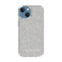 Slim Protection Case［ LAGUNAMOON - FlowerPattern - Grey ］