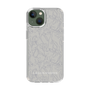 Slim Protection Case［ LAGUNAMOON - FlowerPattern - Grey ］