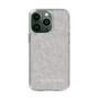 Slim Protection Case［ LAGUNAMOON - FlowerPattern - Grey ］