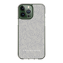 Slim Protection Case［ LAGUNAMOON - FlowerPattern - Grey ］