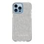 Slim Protection Case［ LAGUNAMOON - FlowerPattern - Grey ］