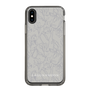 Slim Protection Case［ LAGUNAMOON - FlowerPattern - Grey ］