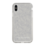 Slim Protection Case［ LAGUNAMOON - FlowerPattern - Grey ］