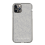 Slim Protection Case［ LAGUNAMOON - FlowerPattern - Grey ］