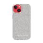 Slim Protection Case［ LAGUNAMOON - FlowerPattern - Grey ］